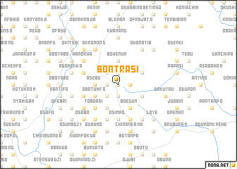 map of Bontrasi