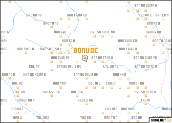 map of Bo Nuoc