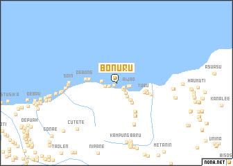 map of Bonuru