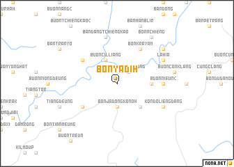 map of Bon Ya Dih