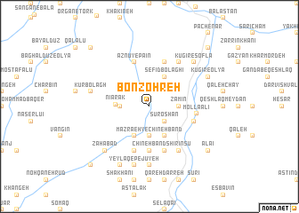 map of Bon Zohreh