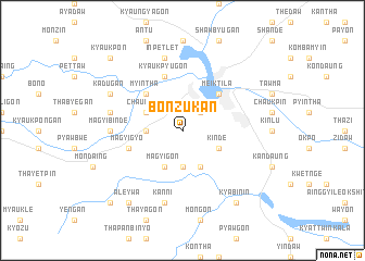 map of Bonzukan