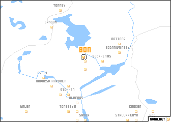 map of Bön