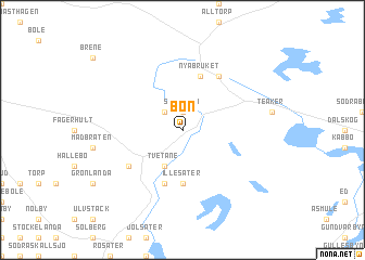 map of Bön