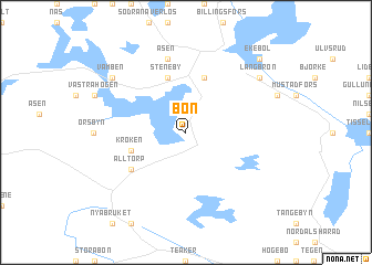 map of Bön