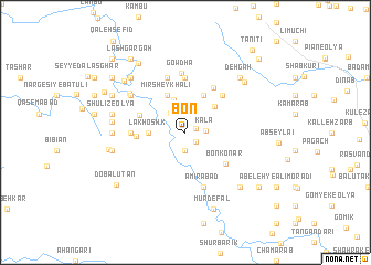 map of Bon