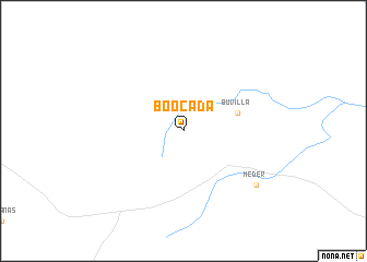map of Boocada