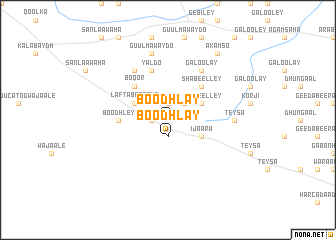 map of Boodhlay