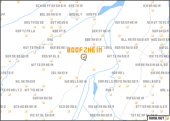 map of Boofzheim