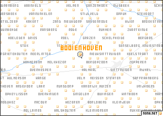 map of Booienhoven