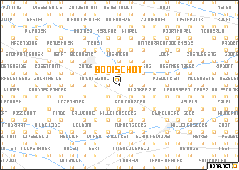 map of Booischot