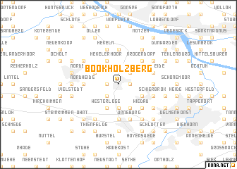 map of Bookholzberg