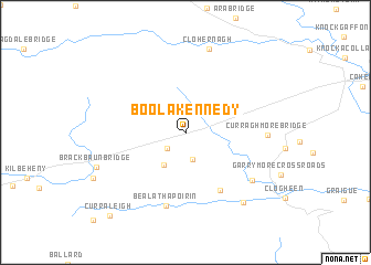 map of Boolakennedy