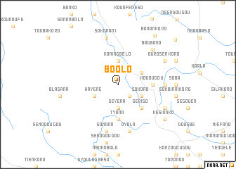 map of Boolo