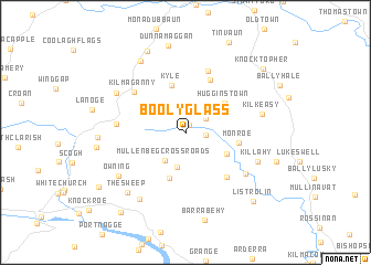 map of Boolyglass