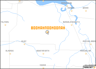 map of Boomahnoomoonah