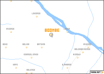 map of Boombe