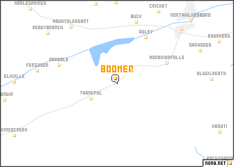 map of Boomer