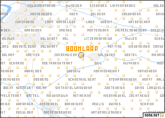 map of Boomlaar