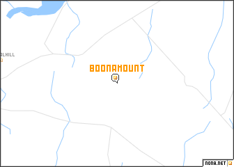 map of Boona Mount