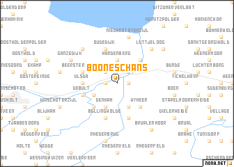 map of Booneschans