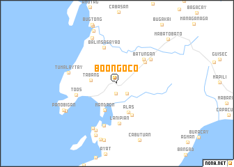 map of Boong-oco