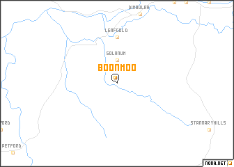 map of Boonmoo