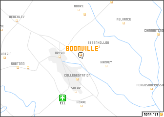 map of Boonville