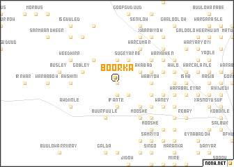 map of Boorka