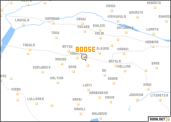 map of Boose