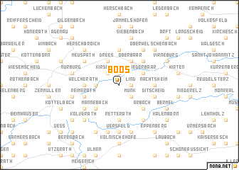 map of Boos