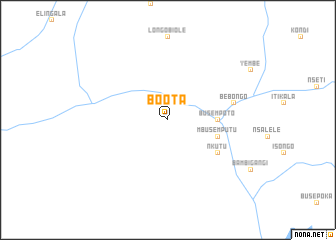 map of Boota