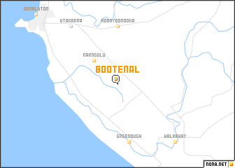 map of Bootenal