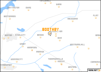 map of Boothby