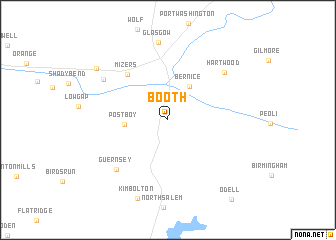 map of Booth