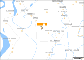 map of Booth