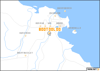 map of Bootooloo