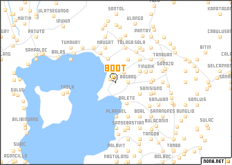 map of Boot