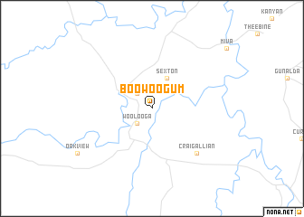 map of Boowoogum