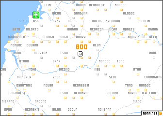 map of Bóo