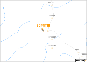 map of Bopatai