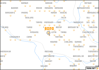 map of Bo Pâ