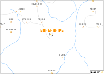 map of Bopeka-Rive