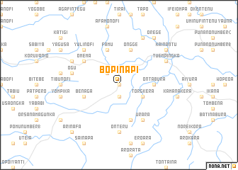 map of Bopinapi