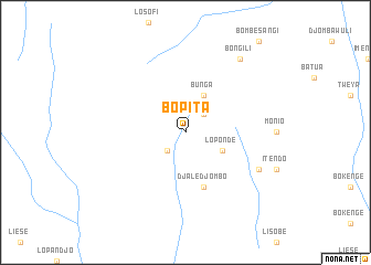 map of Bopita