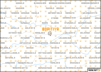 map of Bopitiya