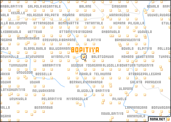 map of Bopitiya