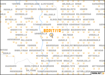 map of Bopitiya