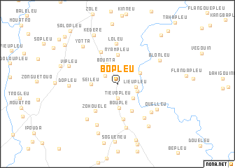 map of Bopleu