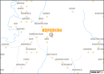 map of Bopoakaw